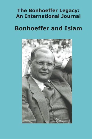 Dietrich Bonhoeffer and Comparative Religion
